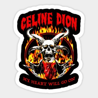 CELIN DION Sticker